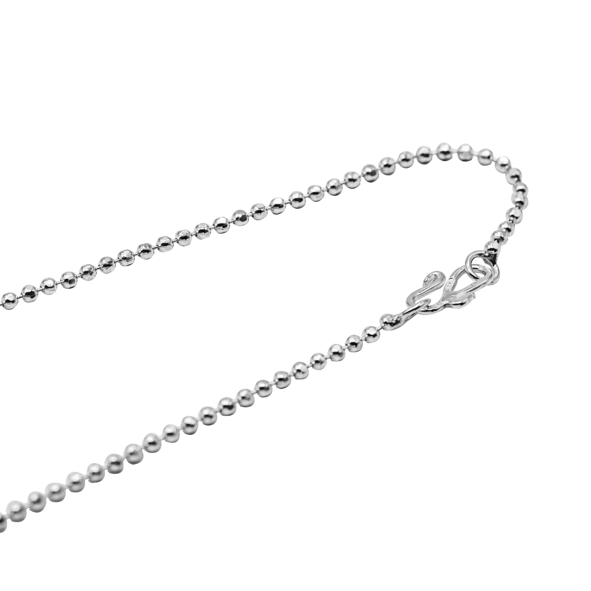 Elfi 925 Silver Crystal Bead Chain