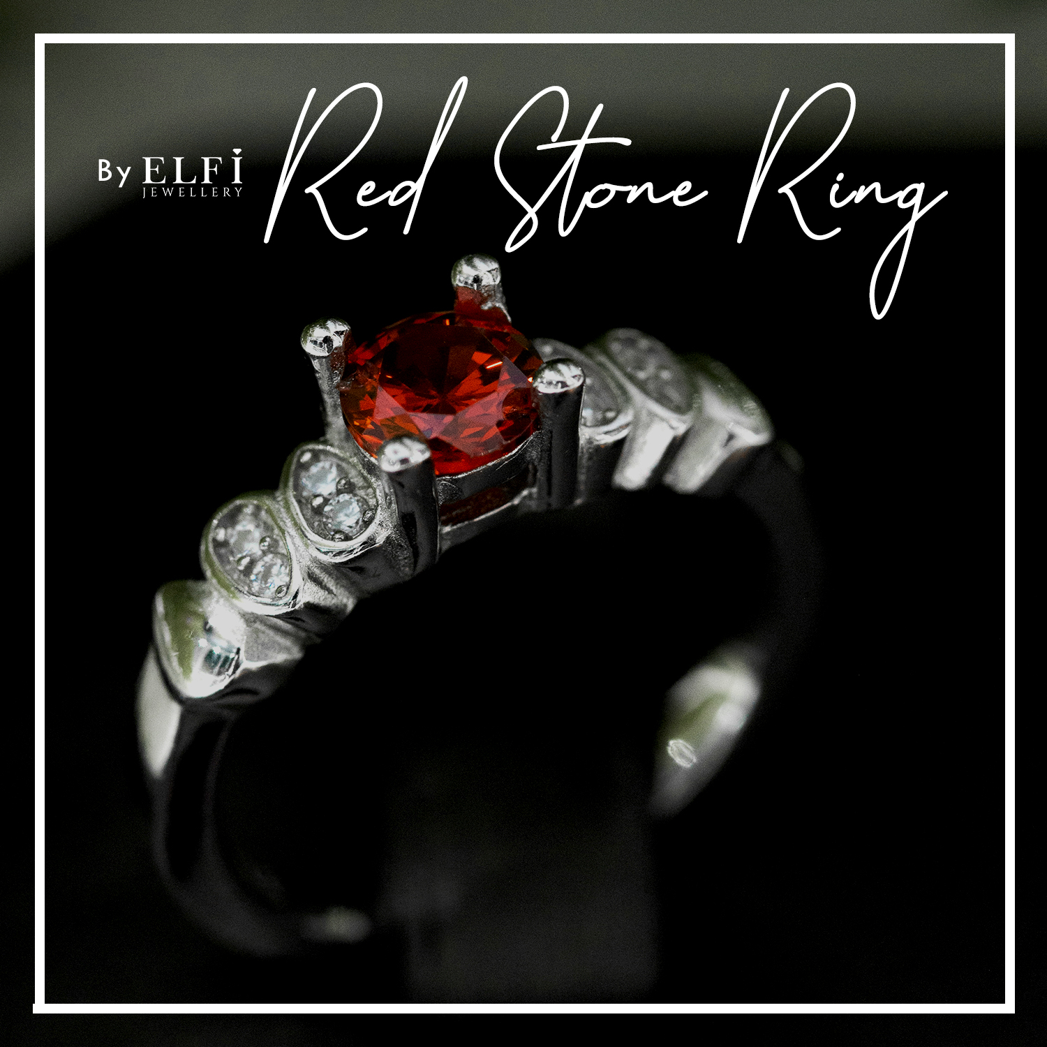 Red Stone Rings
